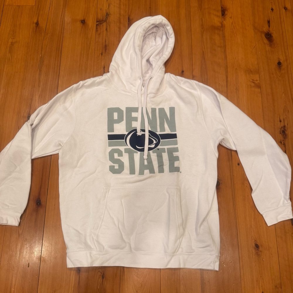 White Penn State Hoodie